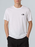 The North Face T-shirt Simple Dome Uomo NF0A87NG - Bianco