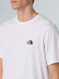 The North Face T-shirt Simple Dome Uomo NF0A87NG - Bianco