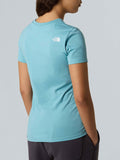 The North Face T-shirt Donna NF0A87NH Blue Eclipse - Turchese