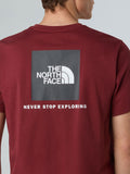 The North Face T-shirt Uomo NF0A87NP - Bordeaux