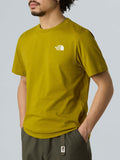 The North Face T-shirt Uomo NF0A87NP Deep Dijon/wood - Verde