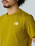The North Face T-shirt Uomo NF0A87NP Deep Dijon/wood - Verde