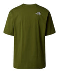 The North Face T-shirt Uomo NF0A87NR Woodland Green - Verde