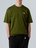 The North Face T-shirt Uomo NF0A87NR Woodland Green - Verde