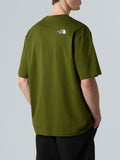 The North Face T-shirt Uomo NF0A87NR Woodland Green - Verde