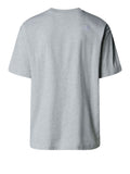 The North Face T-shirt Oversize Uomo NF0A87NR Lightgreyhtr - Grigio