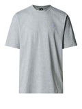 The North Face T-shirt Oversize Uomo NF0A87NR Lightgreyhtr - Grigio