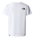 The North Face T-shirt Simple Dome da Bambino NF0A87T4 - Bianco