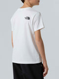 The North Face T-shirt Simple Dome da Bambino NF0A87T4 - Bianco