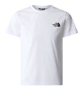 The North Face T-shirt Simple Dome da Bambino NF0A87T4 - Bianco
