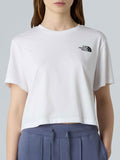 The North Face T-shirt Cropped Donna NF0A87U4 - Bianco