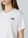 The North Face T-shirt Cropped Donna NF0A87U4 - Bianco