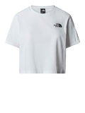 The North Face T-shirt Cropped Donna NF0A87U4 - Bianco
