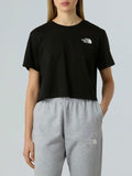 The North Face T-shirt Cropped Donna NF0A87U4 - Nero