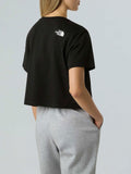 The North Face T-shirt Cropped Donna NF0A87U4 - Nero