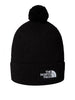 the north face berretto logo box pom unisex nf0a8chf nero 165208666