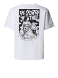 The North Face T-shirt Oversize da Bambino NF0A8EAK - Bianco