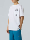 The North Face T-shirt Oversize da Bambino NF0A8EAK - Bianco