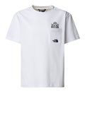 The North Face T-shirt Oversize da Bambino NF0A8EAK - Bianco