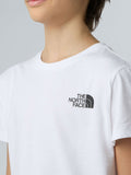 The North Face T-shirt da Bambino NF0A8EFN - Bianco