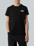 The North Face T-shirt da Bambino NF0A8EFN - Nero