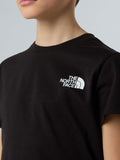 The North Face T-shirt da Bambino NF0A8EFN - Nero