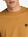 Timberland T-shirt Uomo TB0A2BQ3 Wheat Boot - Giallo