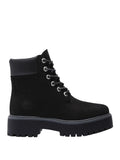 Timberland Anfibio con plateau Stone Street Donna TB1A5RH5 Jet Black - Nero