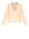 Twin Set Blusa Donna 252TP2490 Parchment - Avorio