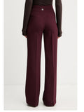 Twin Set Pantalone Zampa Donna 252TP2591 Winetasting - Bordeaux