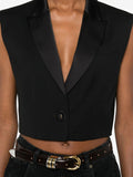 Twin Set Gilet Donna 252TT2122 - Nero