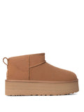 Ugg Stivaletto Ultra Mini Platform Donna 1135092 Chestnut - Marrone