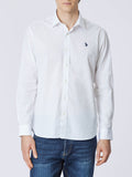 U.S. Polo Assn. Camicia Classica Slim Fit Uomo 2104029-0000168 - Bianco