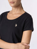 U.S. Polo Assn. T-shirt Cry Donna 2354007-0000412 - Nero