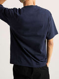 Vans T-shirt Left Chest Uomo VN000P1P Parisian Night - Blu