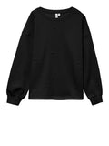 Vero Moda Felpa Donna 10333582 Black TonE-IN-Tone Pearls - Nero