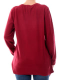Yes Zee Pullover Donna M052RU00 - Rosso