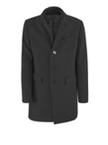 Yes Zee Cappotto Uomo O816KK00 - Nero