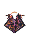 4Giveness Borsa Mare Hypnotic Zebra Donna ACBO6057 Var. Unica - Multicolore