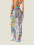 4Giveness Pareo Pastel Cachemire Donna ACPR6179 Var. Unica - Multicolore