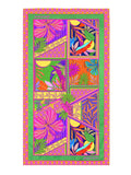 4Giveness Telo Mare Pop Foulard Donna ACTE5786 Var. Unica - Multicolore