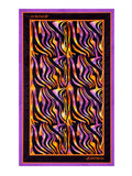 4Giveness Telo Mare Hypnotic Zebra Donna ACTE5788 Var. Unica - Multicolore
