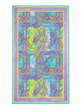 4Giveness Telo Mare Pastel Cachemire Donna ACTE6181 Var. Unica - Multicolore
