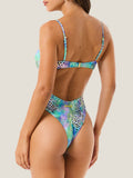 4Giveness Costume Intero Patch Donna BWIN5869 Var. Unica - Multicolore