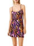 4Giveness Vestito Mare Hypnotic Zebra Donna CUAC5889 Var. Unica - Multicolore