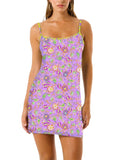 4Giveness Vestito Mare Boho Chic Donna CUAC6125 Var. Unica - Multicolore
