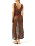 4Giveness Vestito Mare Kenia Donna CUAL5623 Var. Unica - Multicolore