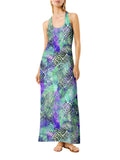 4Giveness Vestito Mare Patch Donna CUAL5909 Var. Unica - Multicolore