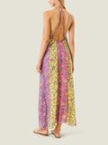 4Giveness Vestito Mare Boho Chic Donna CUAL6094 Var. Unica - Multicolore