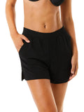 4Giveness Shorts Sportivi Lurex Resort Donna CUSH5743 - Nero
